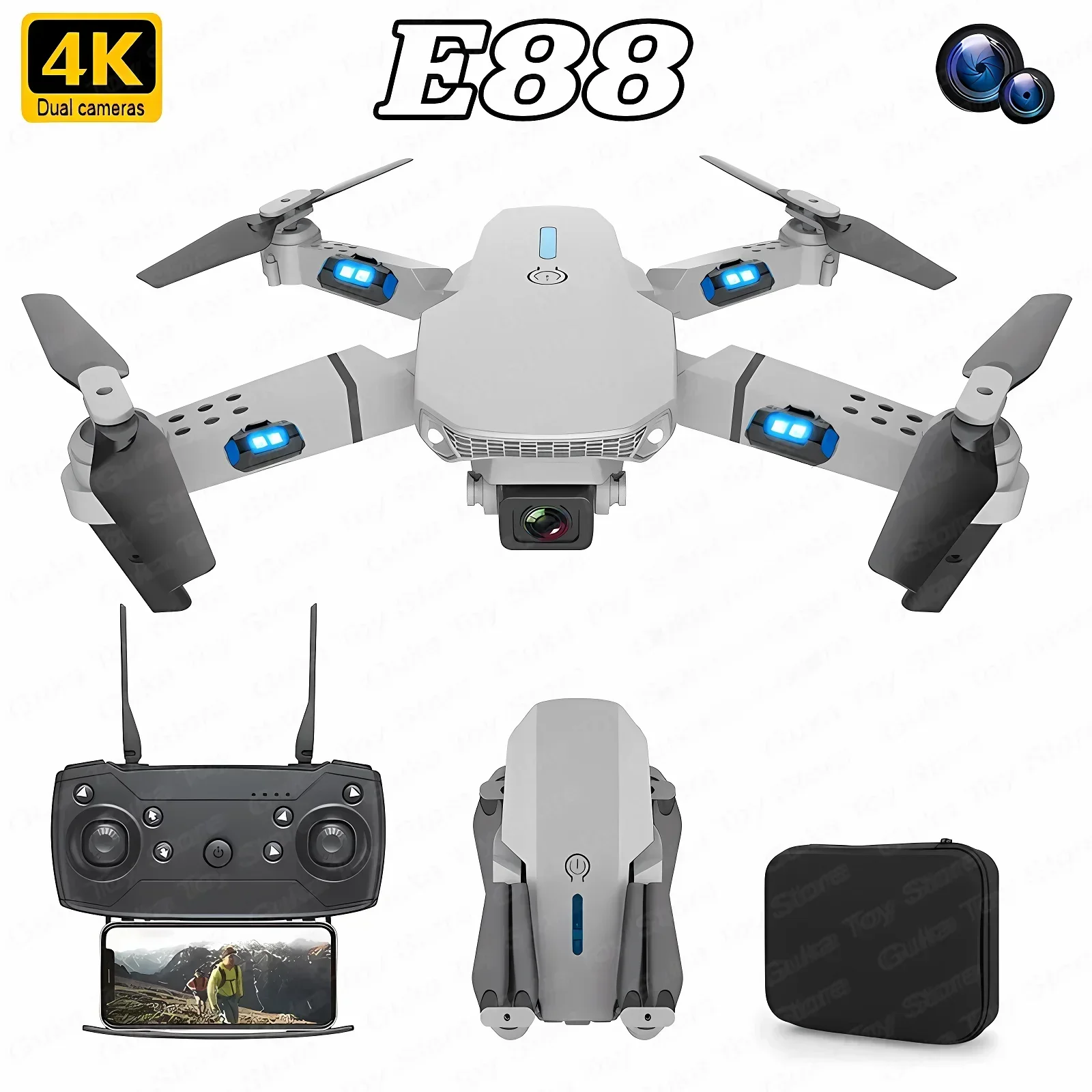 Drone Racing Camera - E88 Pro WIFI FPV Drone Wide