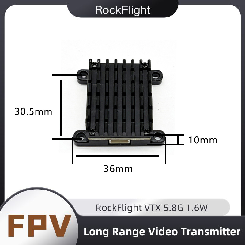RockFlight TX663 VTX 5.8G 48CH - Drone Racing Vtx 评论和价格