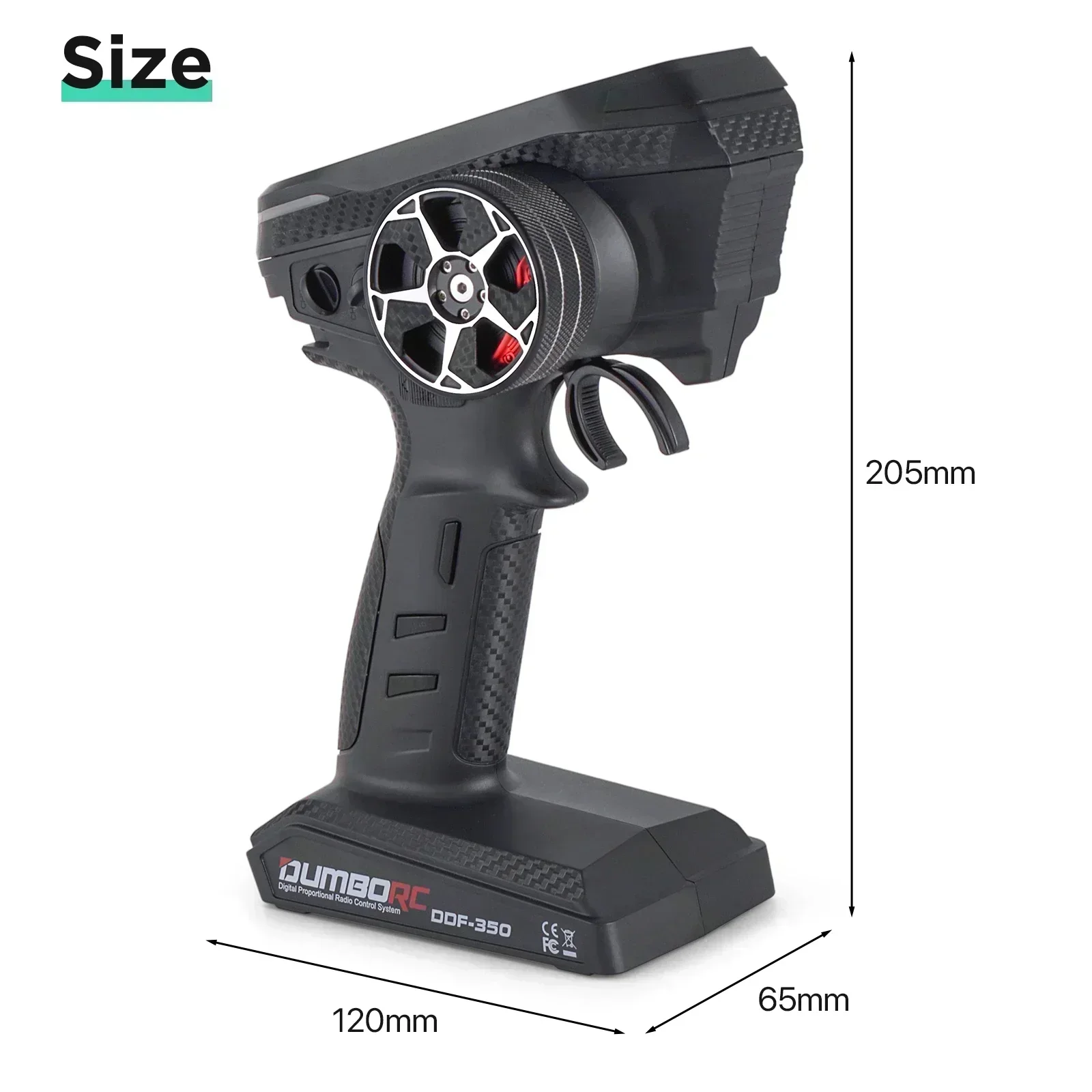 DUMBORC DDF-350 10CH RC Remote - Drone Racing Receiver 评论和价格