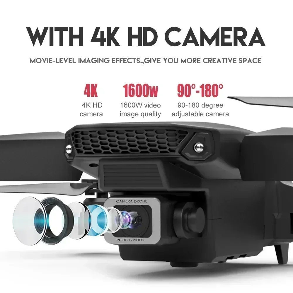 E88 Pro WIFI FPV Drone Wide An - Drone Racing Camera 评论和价格