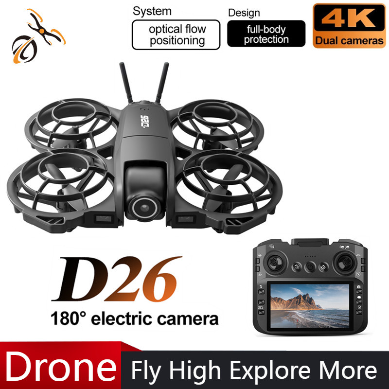 D26 Drone 4K Aerial HD 180° Ca - Drone Racing Camera 评论和价格