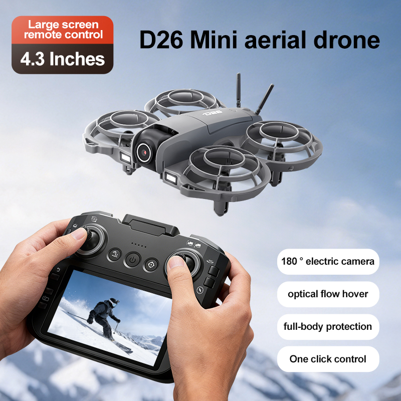 D26 Drone 4K Aerial HD 180° Ca - Drone Racing Camera 评论和价格