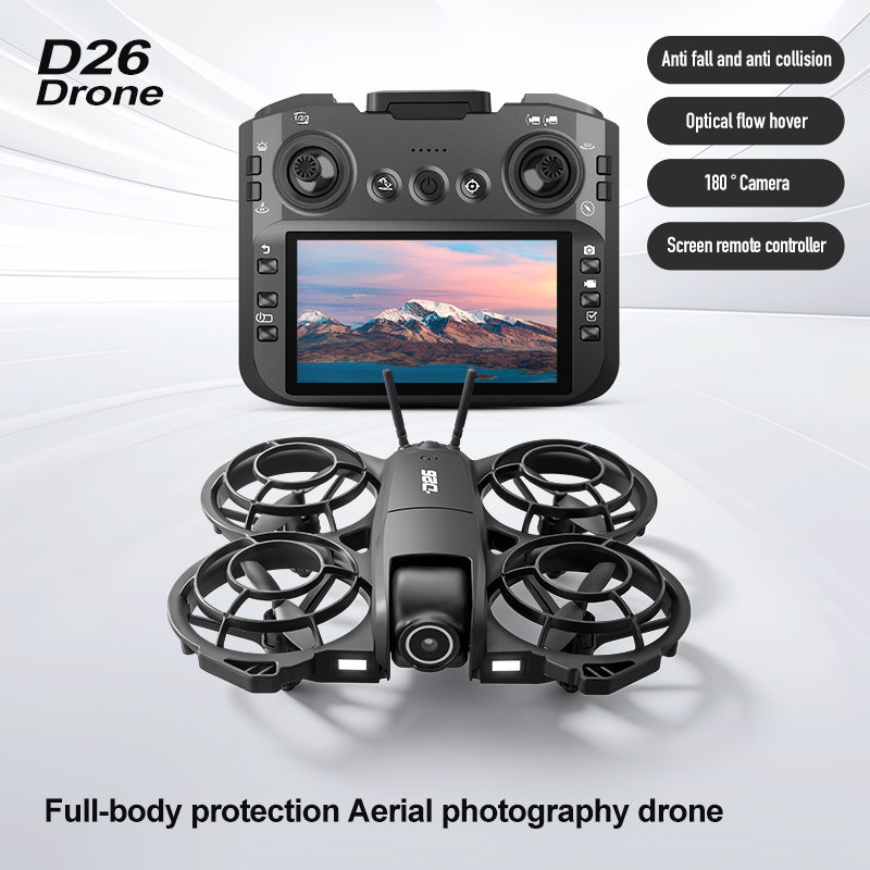D26 Drone 4K Aerial HD 180° Ca - Drone Racing Camera 评论和价格