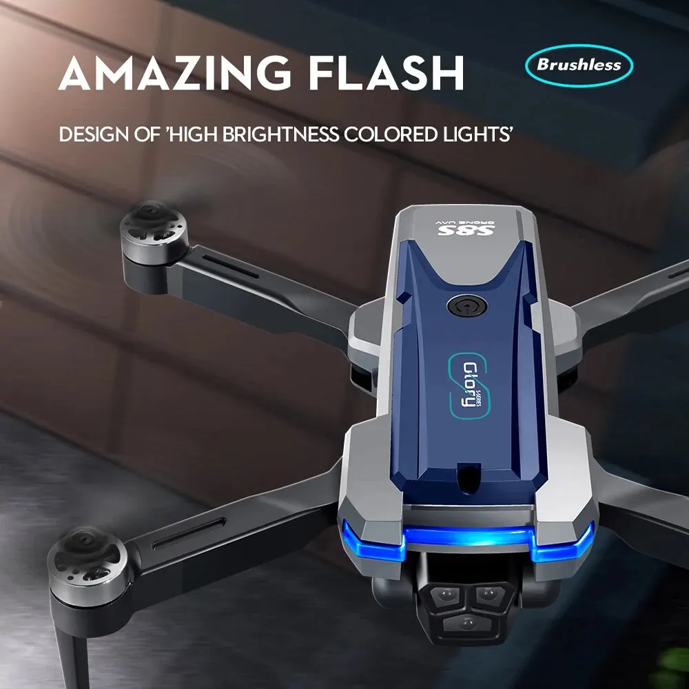 S8S GPS Drone 5G Wifi 8K HD Du - Drone Racing Camera 评论和价格